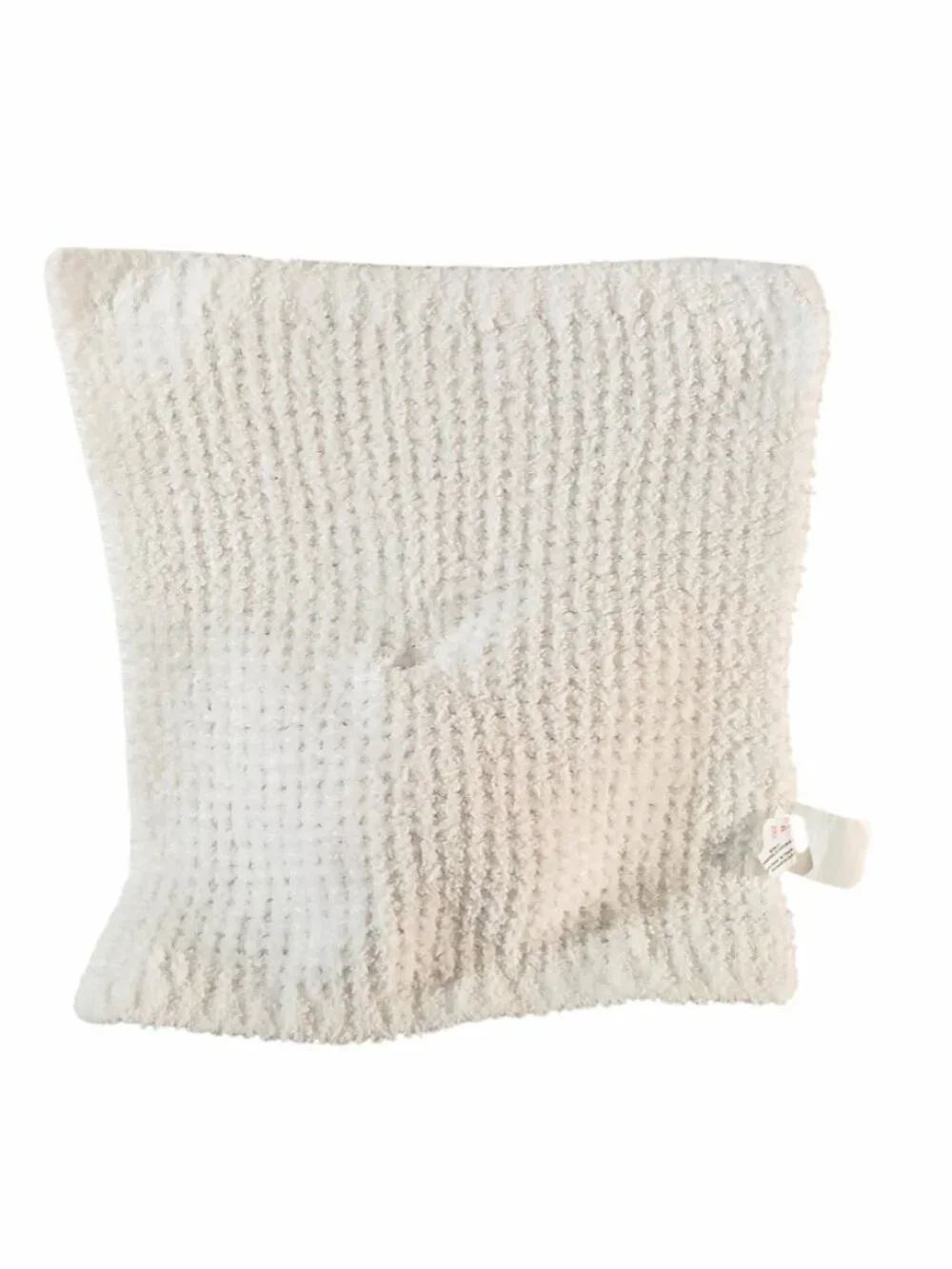 S.L. Home Fashions White Pink Heart Security Lovey Baby Blanket 13
